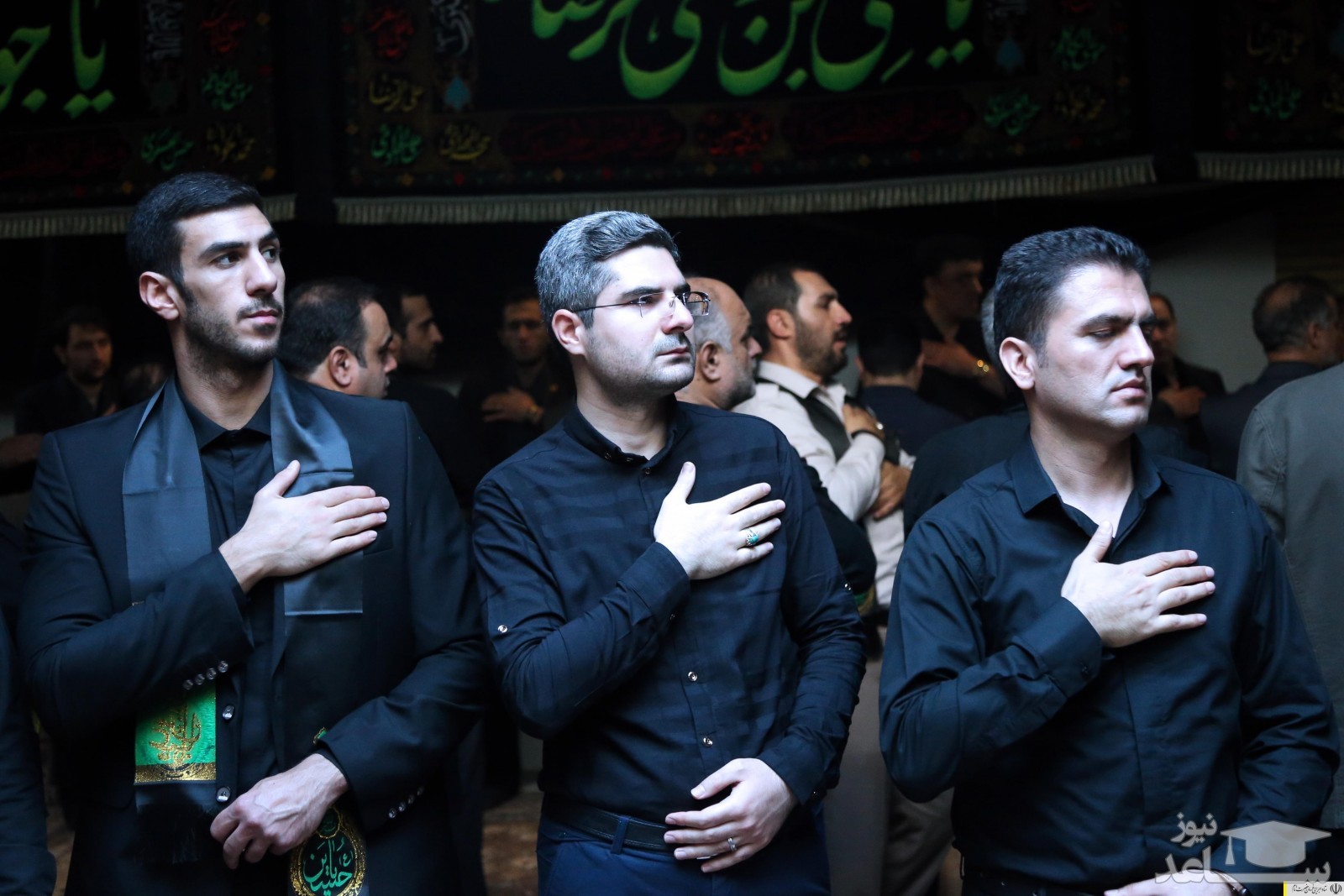 (عکس) تبریزی‌ها با پتو در هیئت عزاداری حسینی