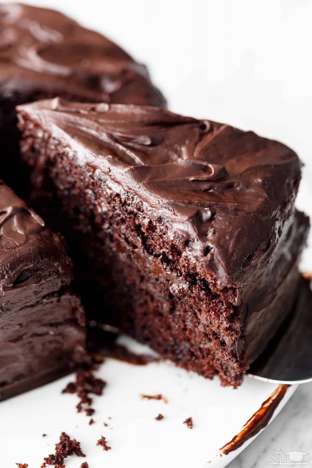 روش تهیه کیک شکلاتی بدون فر و بدون شیر 
