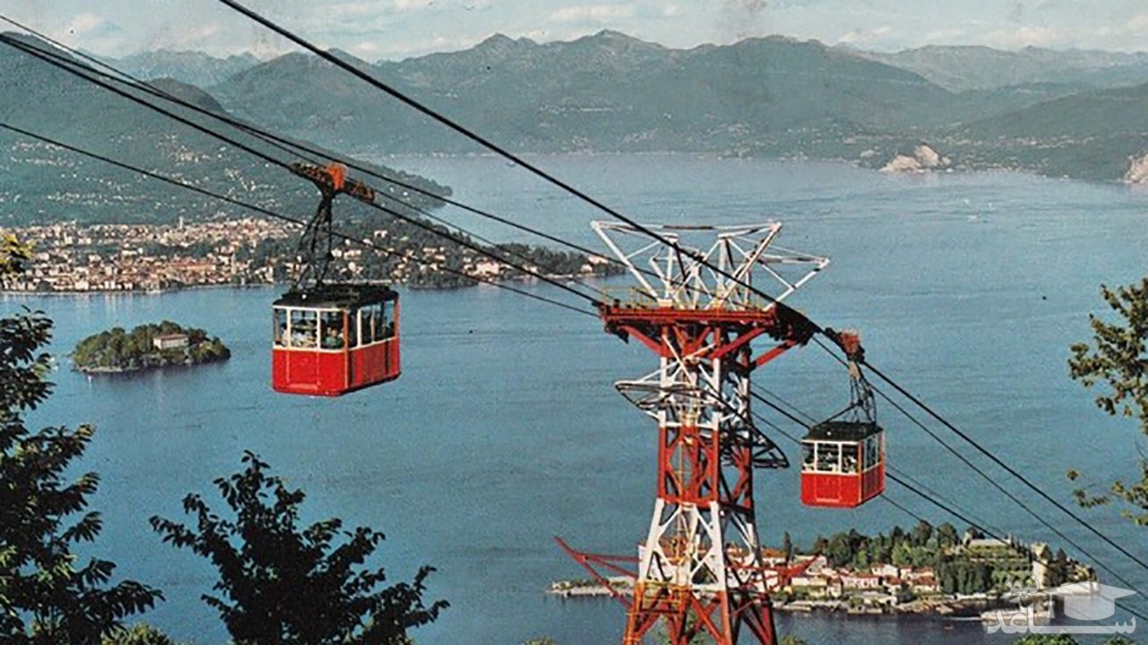 (فیلم) لحظه دلهره آور سقوط تله کابین در ایتالیا 