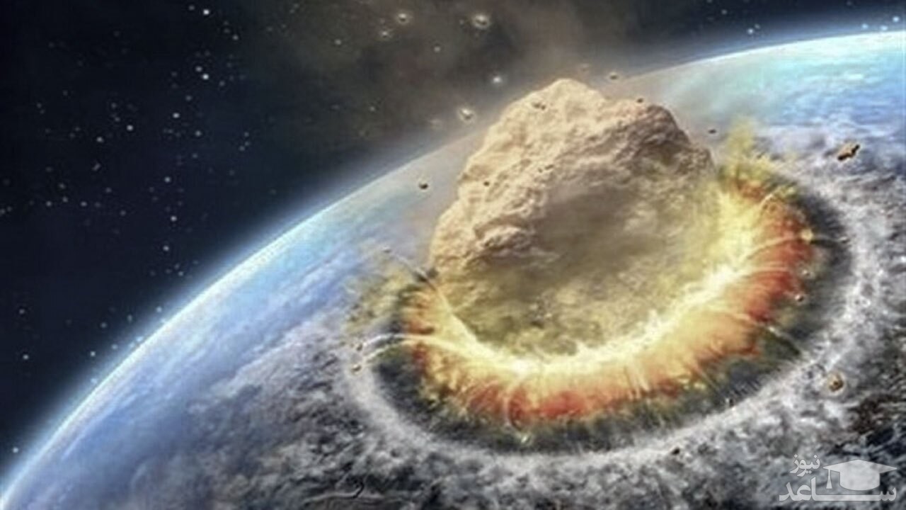 (فیلم) برخورد سیارکی با قطر ۵۰۰ کیلومتر به زمین