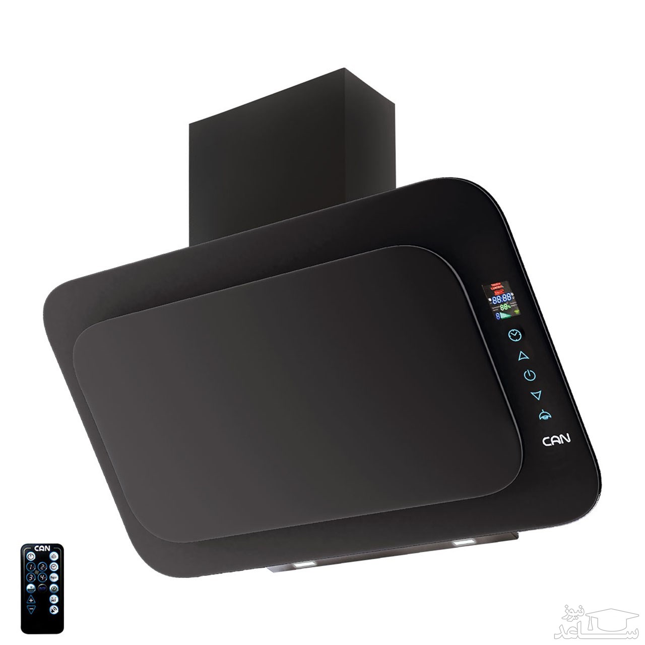 هود آشپزخانه کن مدل Pardyc شومینه‌ای سایز 90