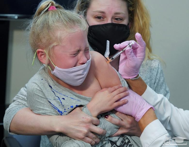 واکسیناسیون کودکان آمریکا با واکسن فایزر/ رویترز