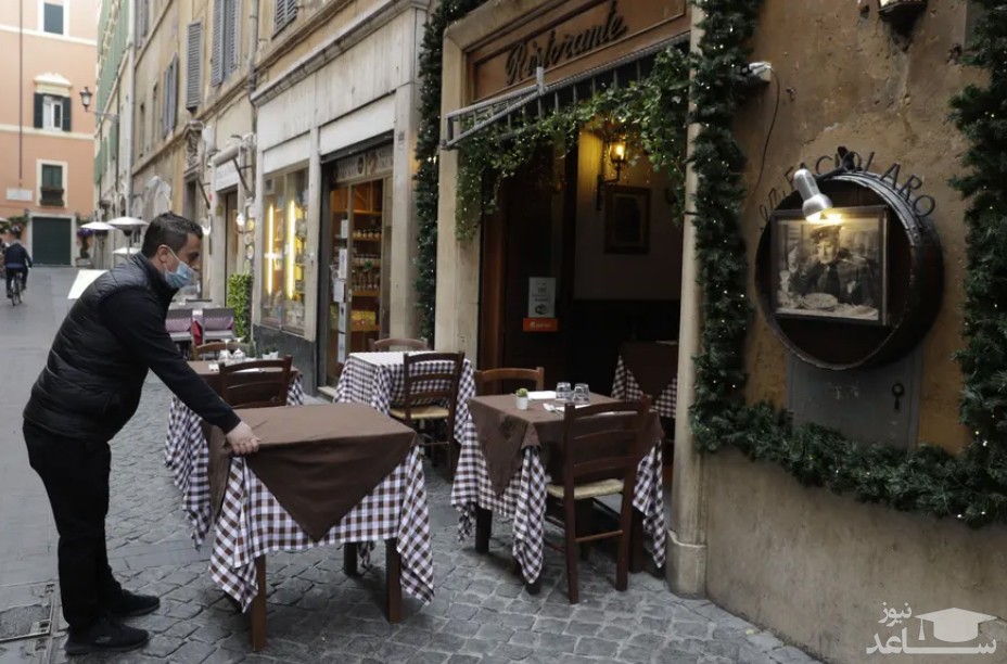 بازگشایی دوباره رستوران ها در شهر روم ایتالیا 