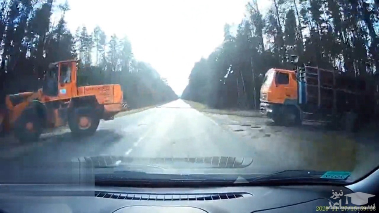 (فیلم) بکسل کردن کامیون حادثه آفرید 