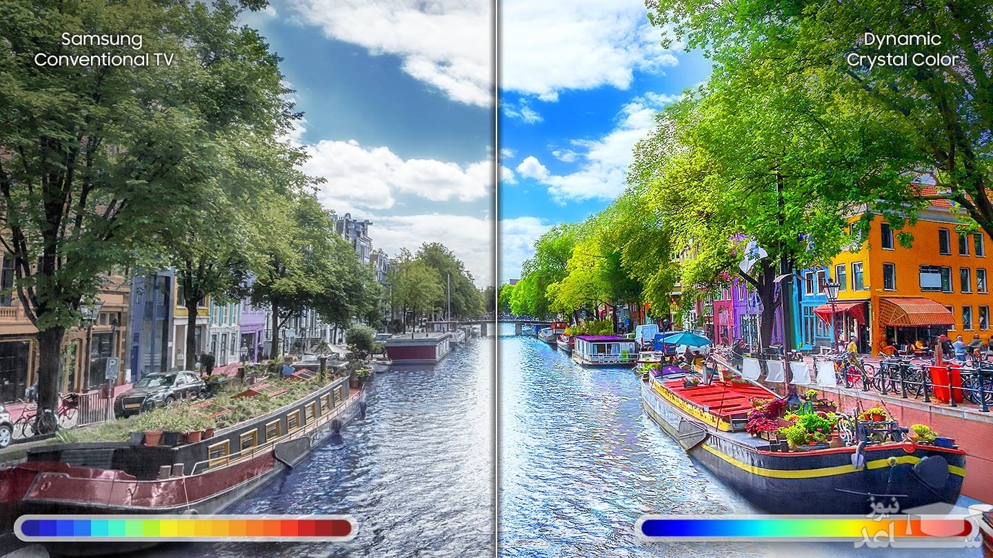 تلویزیون ال ای دی 4K سامسونگ مدل RU7400 سایز 65 اینچ