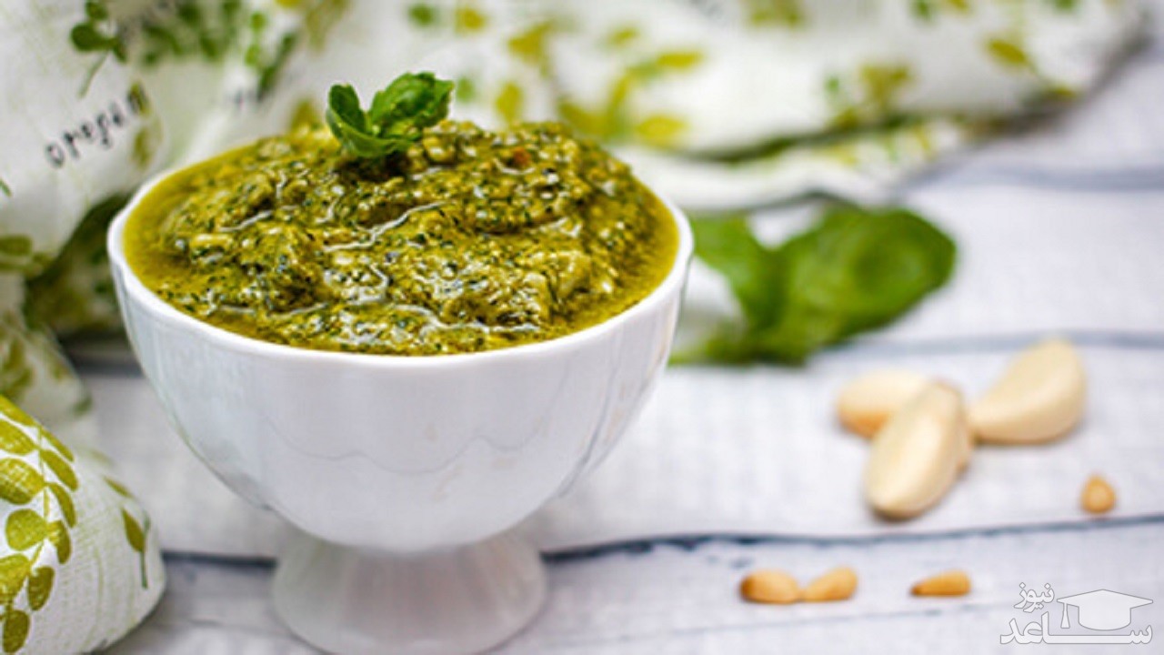 روش تهیه سس پیتزای پستو جنوا