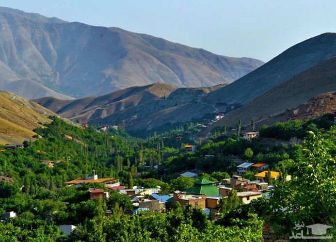 معرفی روستای برگ جهان یکی از مناطق گردشگری اطراف تهران