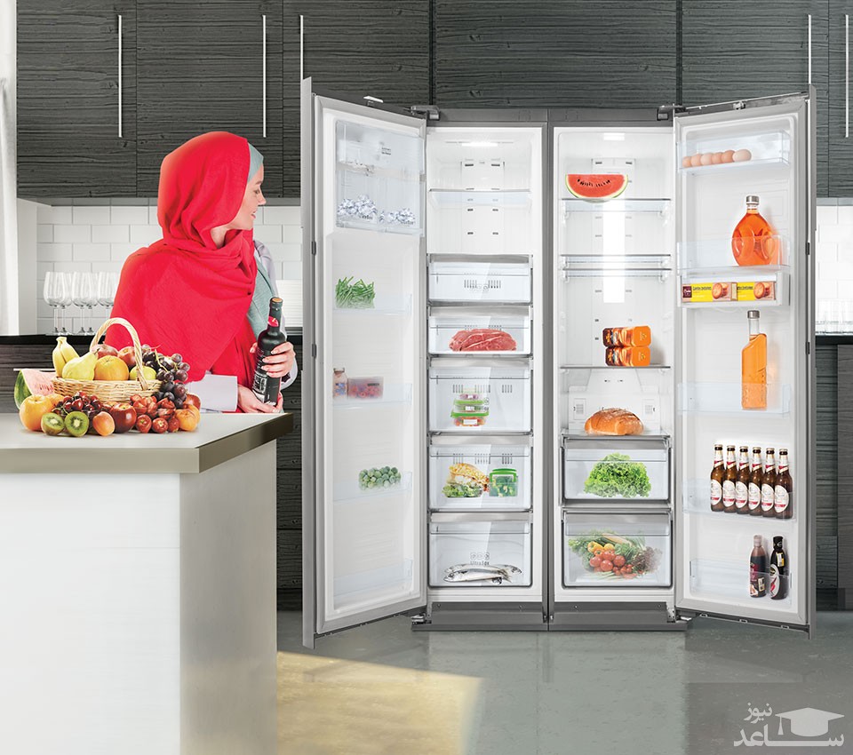 یخچال فریزر دوقلوی دوو مدل D2LRF-0020MW