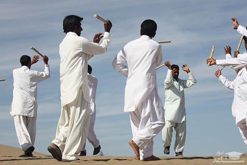 رقص سنتی مردان بلوچ