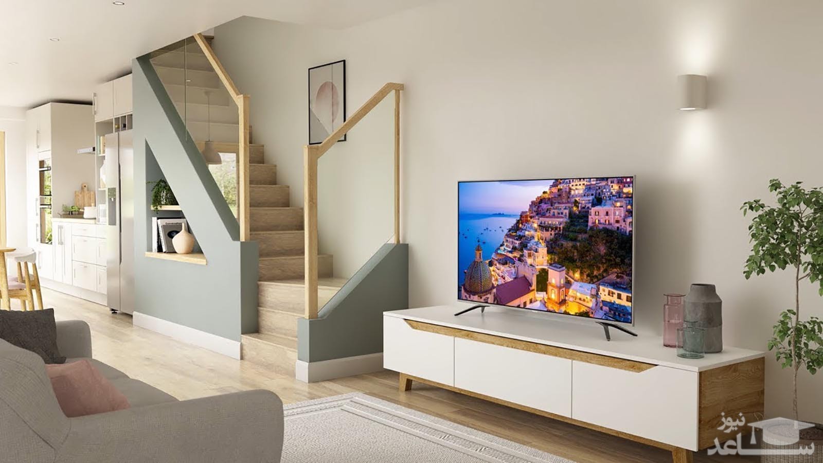 تلویزیون ال ای دی هوشمند هایسنس مدل A6101UW سایز 50 اینچ