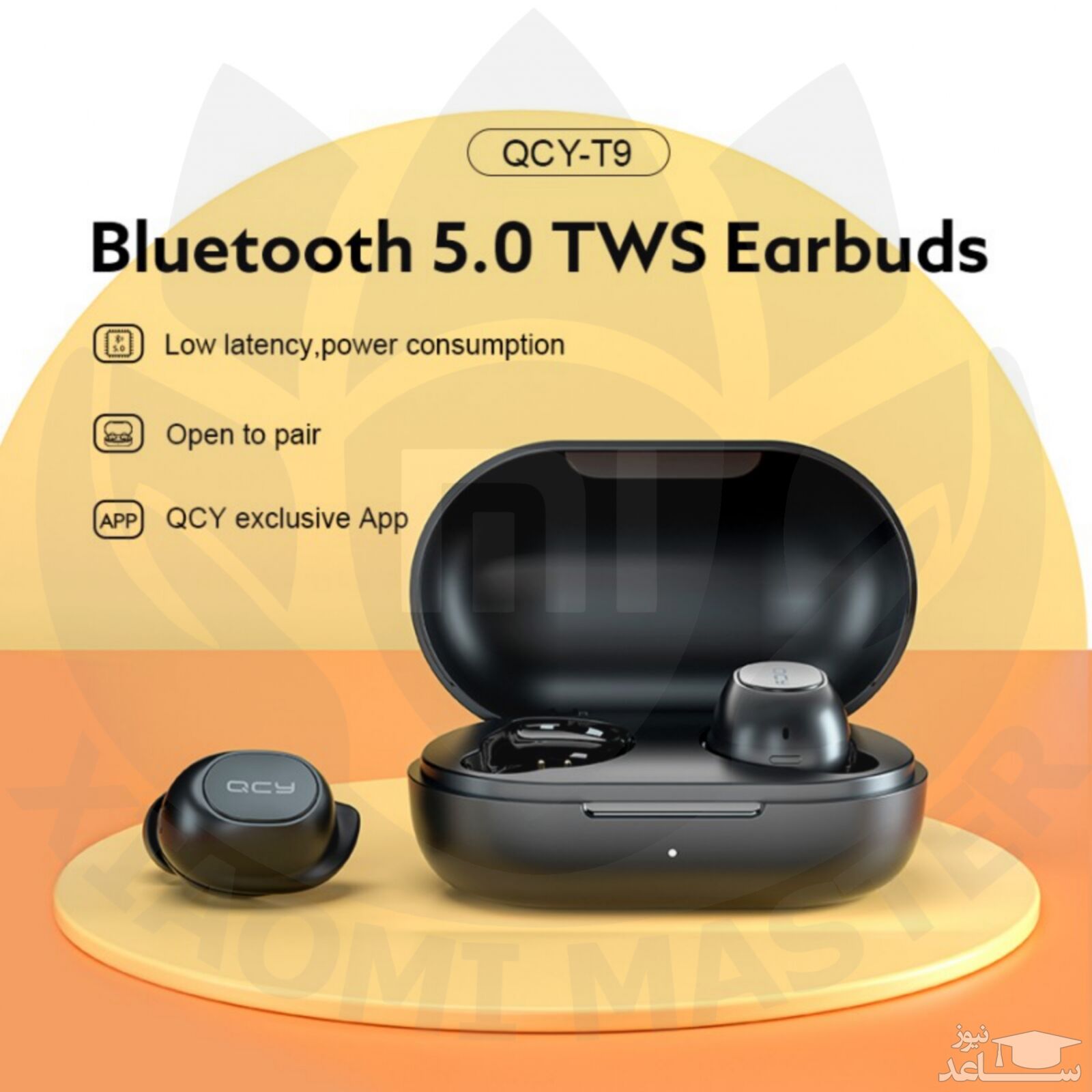 هدفون بلوتوثی کیو سی وای مدل T10