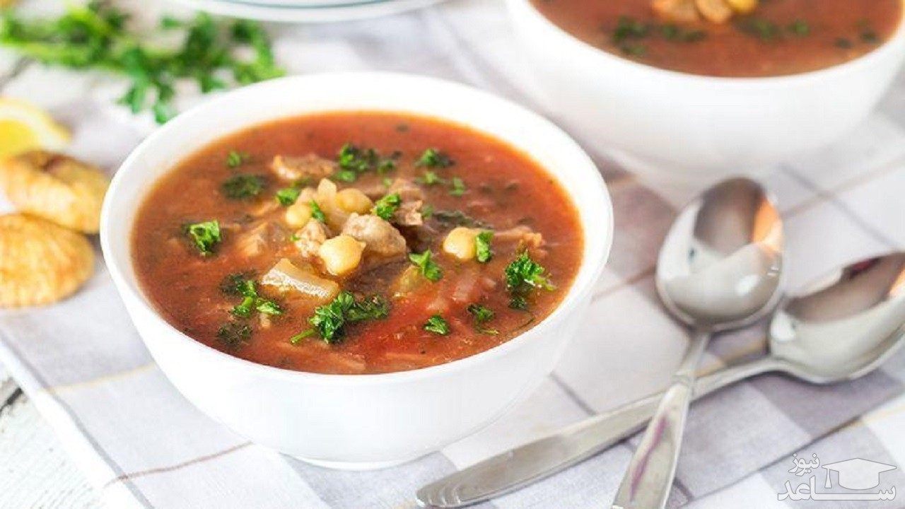 روش تهیه سوپ ماهیچه مراکشی لذیذ