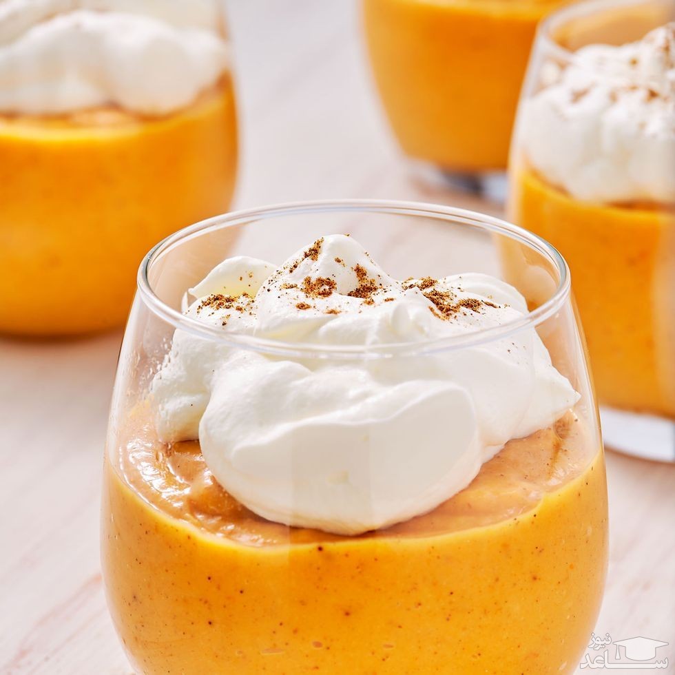 موس کدو حلوایی زنجبیلی