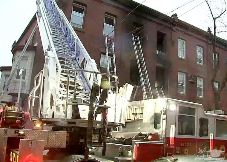  آتش سوزی خانه‌ای در فیلادلفیا
