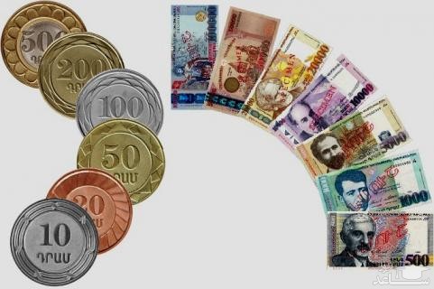 اسکناس و سکه های درام ارمنستان
