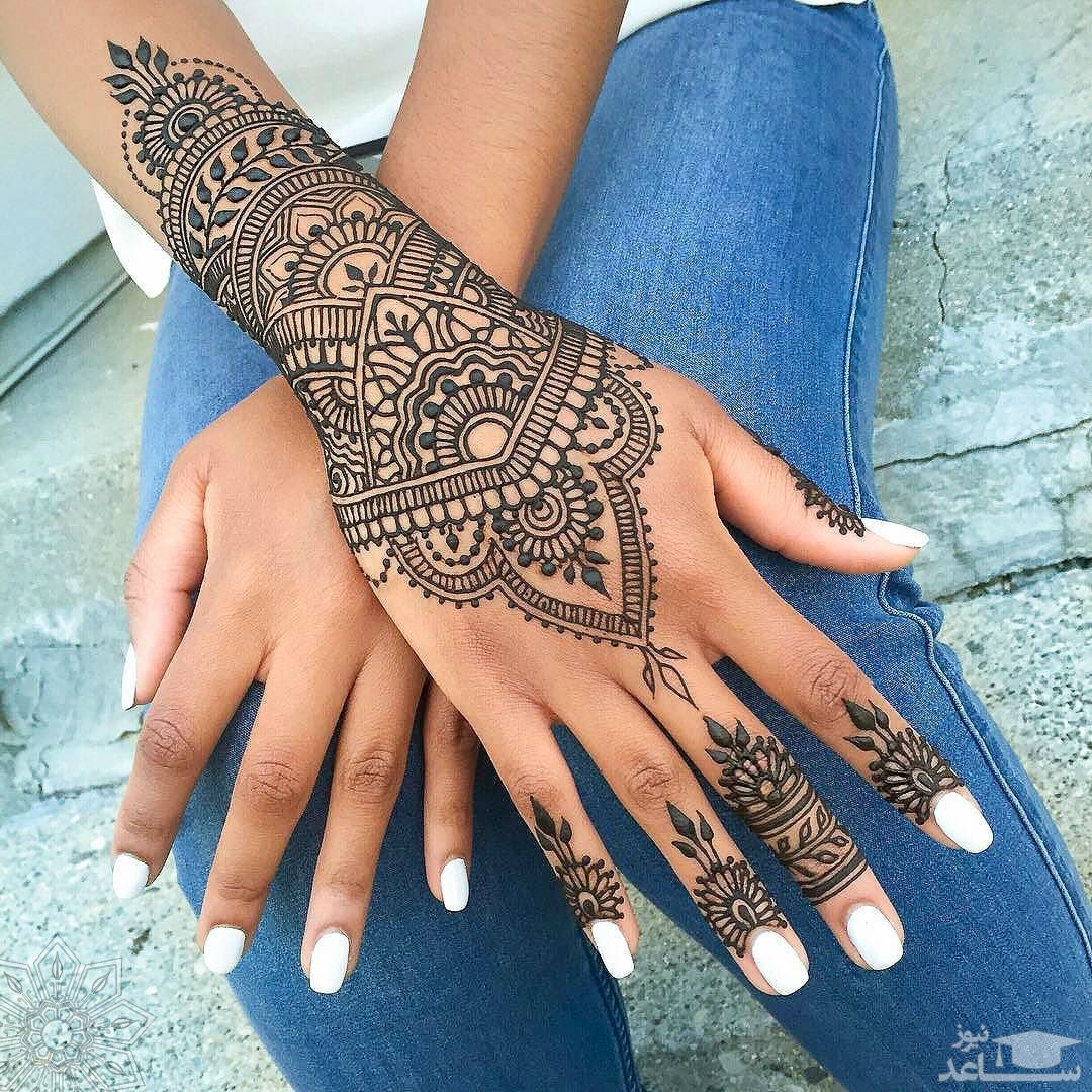 مراحل تاتو با حنا چگونه است؟