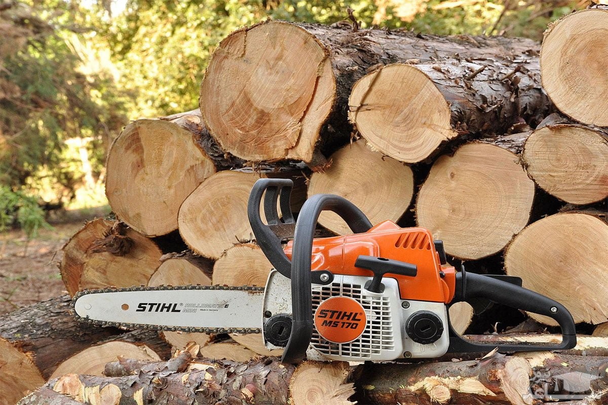 سوقصد به ماموران محیط زیست با اره برقی