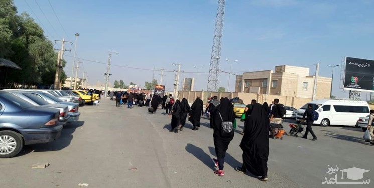 دستگیری یک زن در مرز عراق!