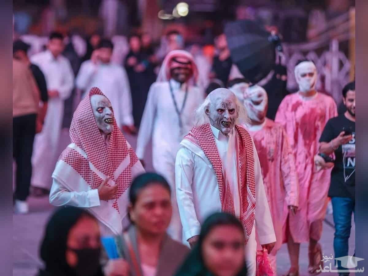 فیلمی متفاوت از برگزاری جشن هالووین در عربستان سعودی به کارگردانی بن سلمان