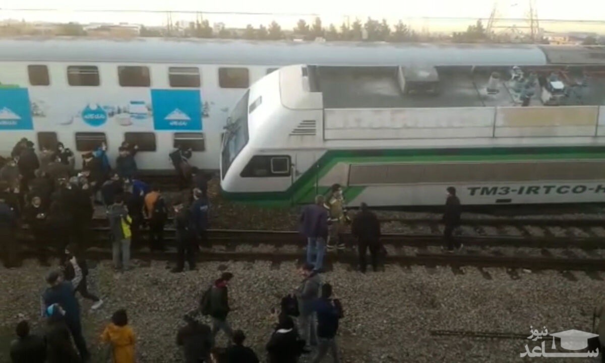 علت اصلی تصادف ۲ قطار در مترو تهران اعلام شد