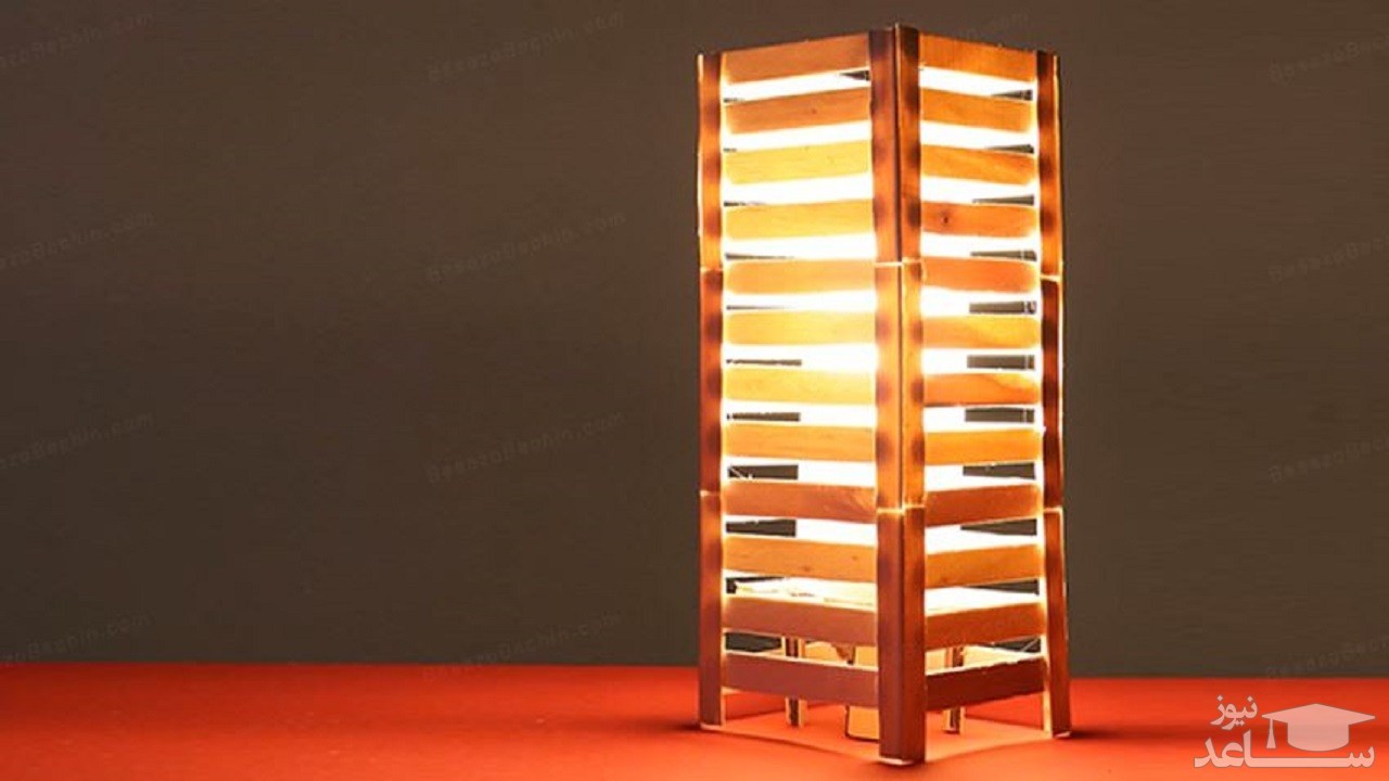 (فیلم) ساخت لوستر با چوب بستنی