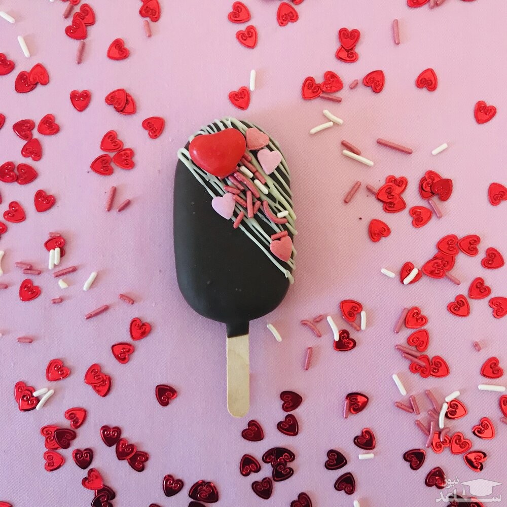 طرز تهیه پاپسیکل های خوشمزه برای ولنتاین