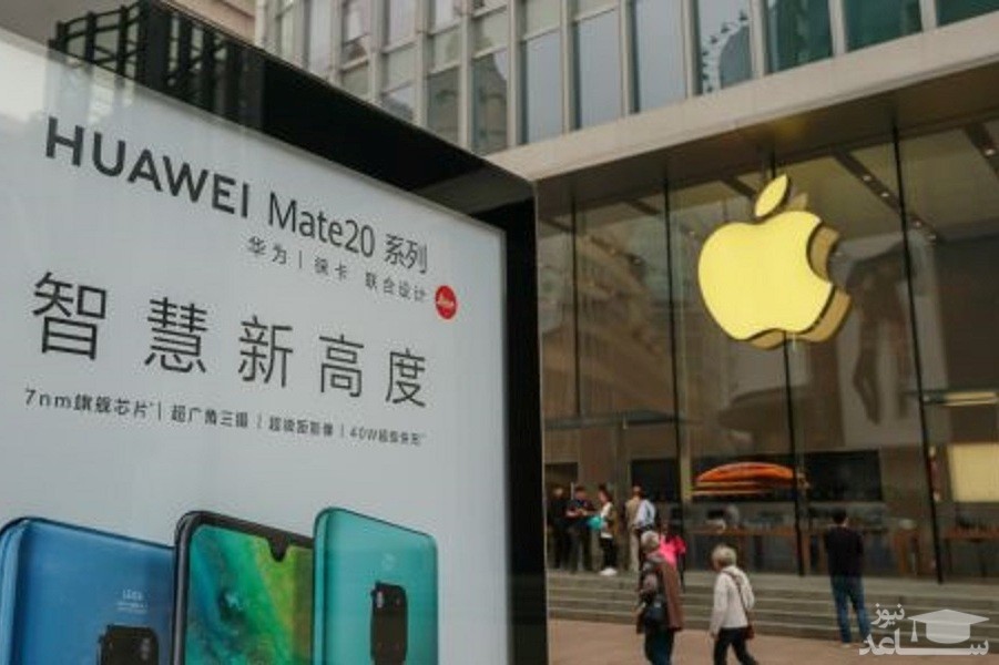 توئیت دردسر ساز کارمند 'هواوی' با گوشی 'آیفون'