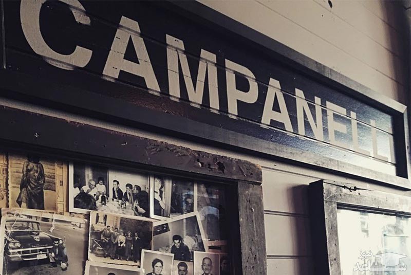 تابلوی کافه کامپانلی