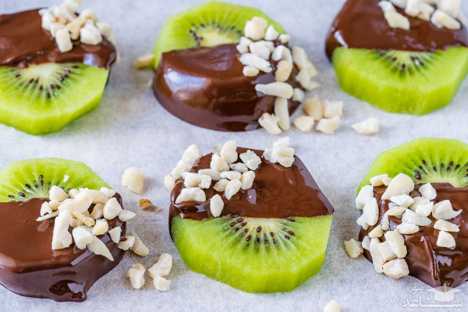 روش تهیه کیوی شکلاتی لذیذ