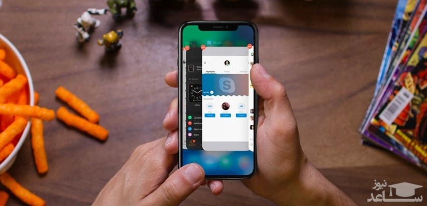 بستن برنامه د رحال اجرا