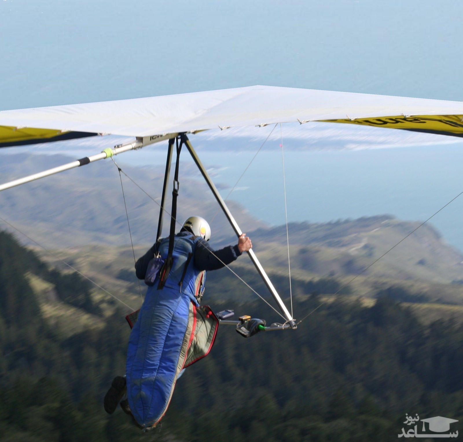 آشنایی با ورزش پرهیجان کایت سواری (Hang gliding)
