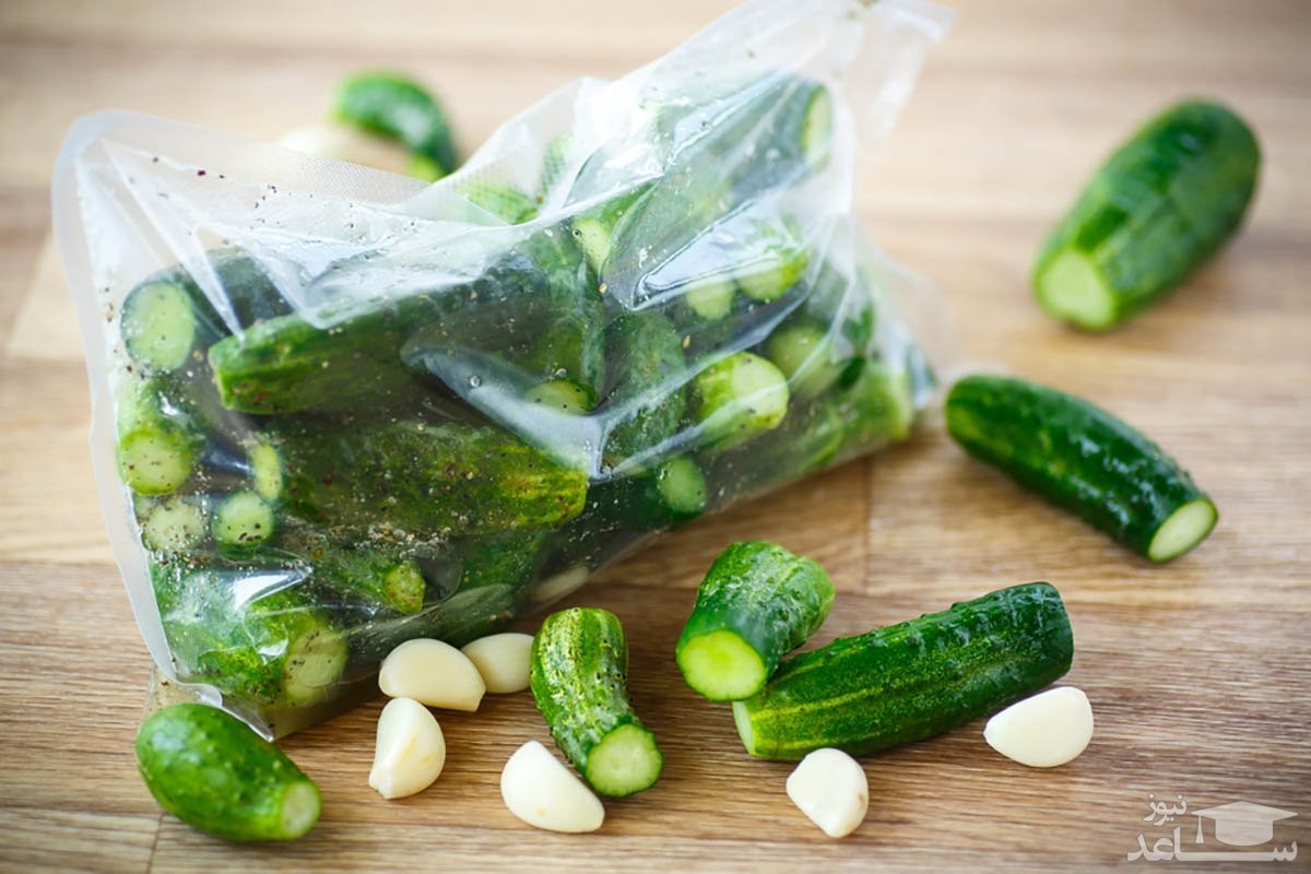 فریز کردن خیار