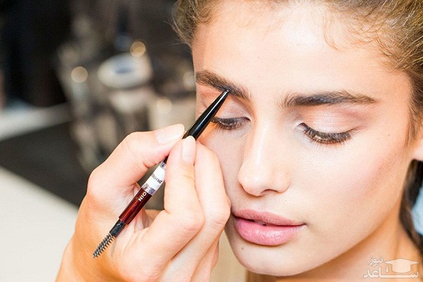 آرایش ابرو برای صورت لاغر