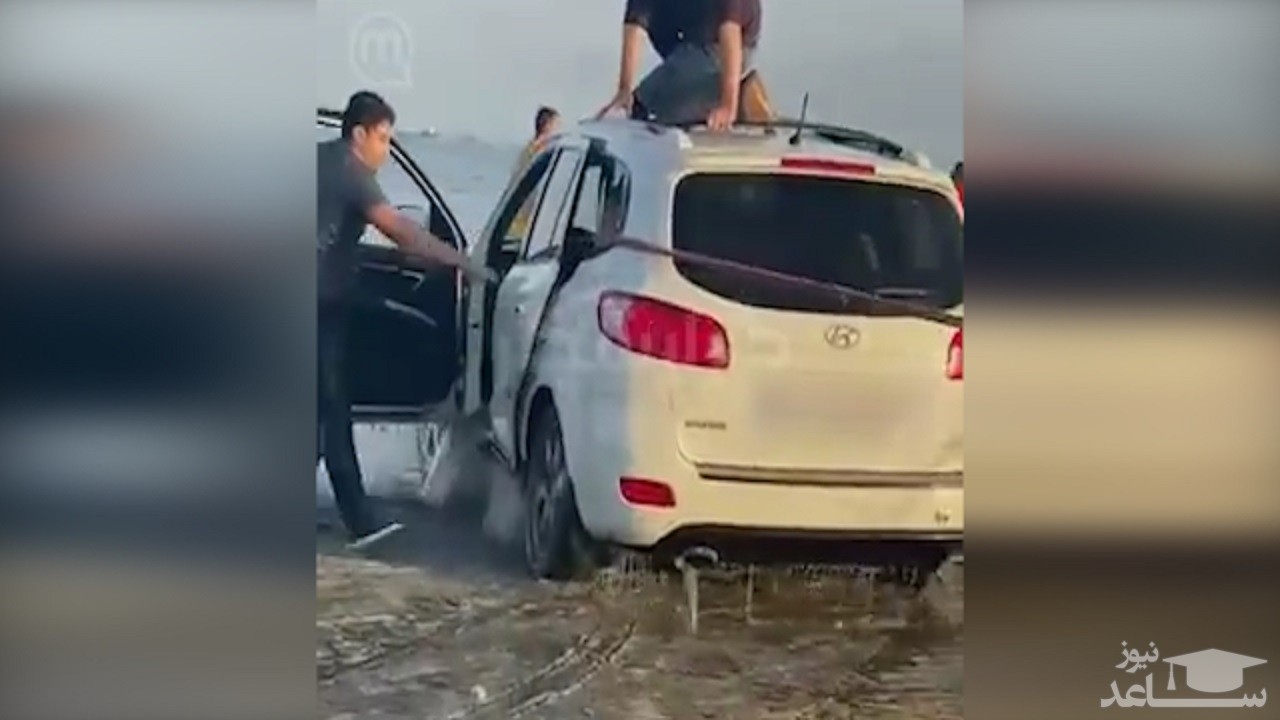 (فیلم) صید ماشین در خلیج فارس! 