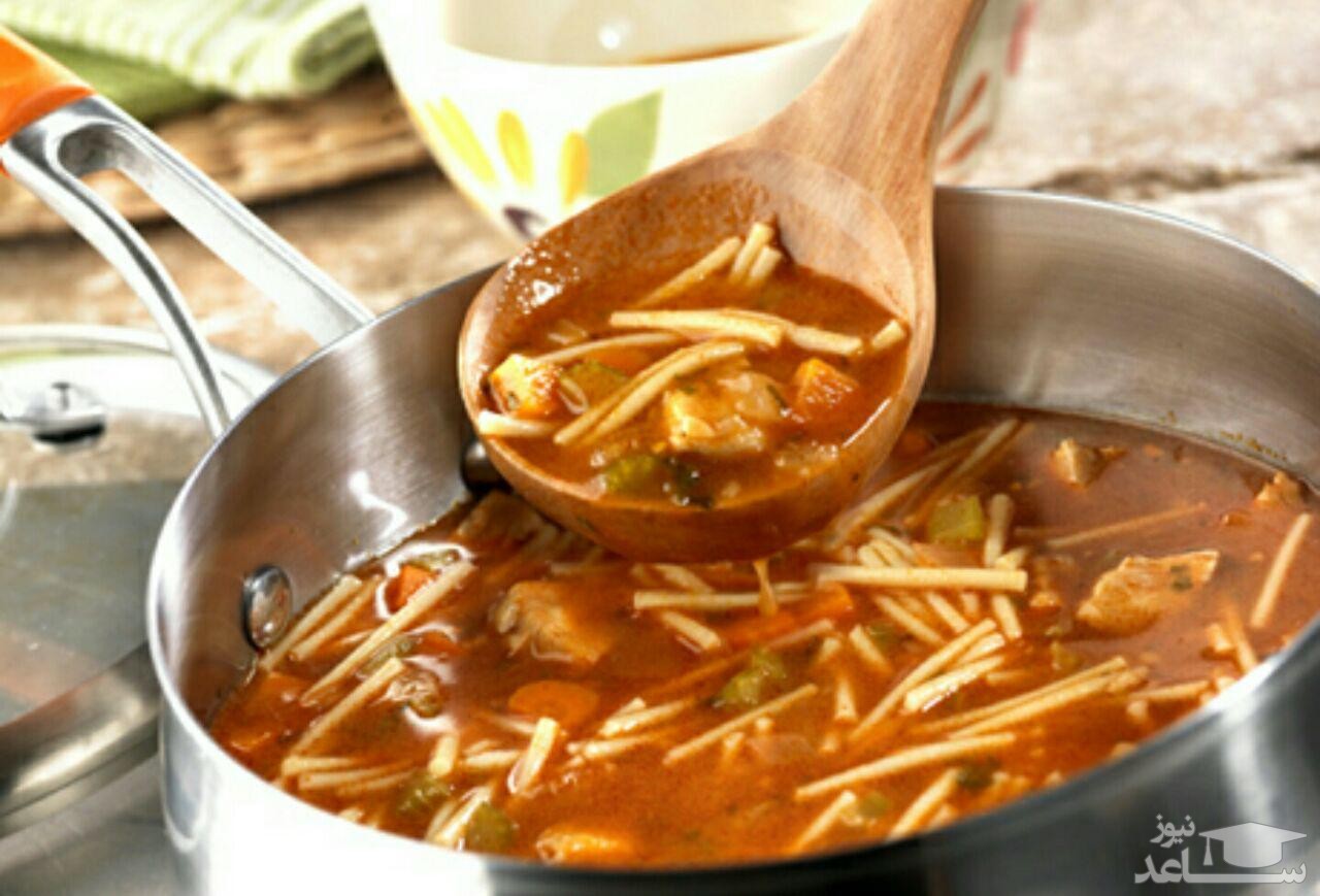 روش تهیه سوپ کوفته و اسپاگتی لذیذ