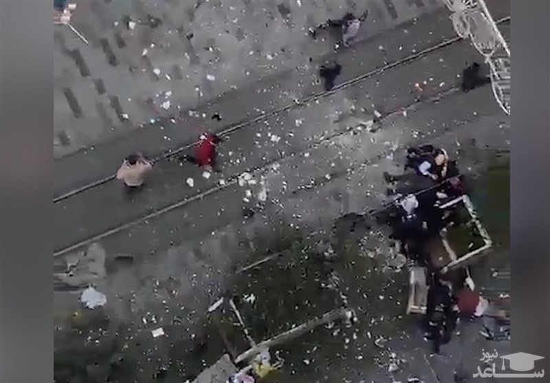 (فیلم) این زن عامل انتحاری میدان تقسیم استانبول بود