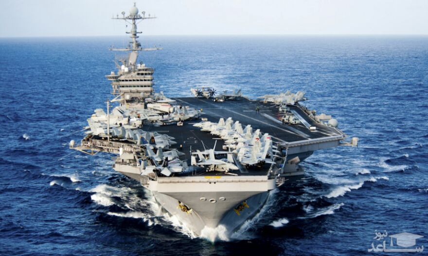 شلیک نیروی دریایی ایران در محدوده ناو آمریکا