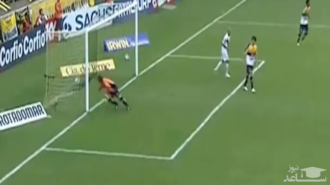(فیلم) گل به خودی عجیب در لیگ دسته دوم برزیل