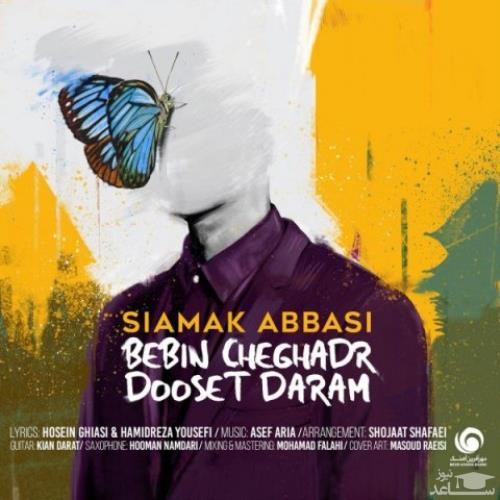 دانلود آهنگ ببین چقدر دوست دارم از سیامک عباسی