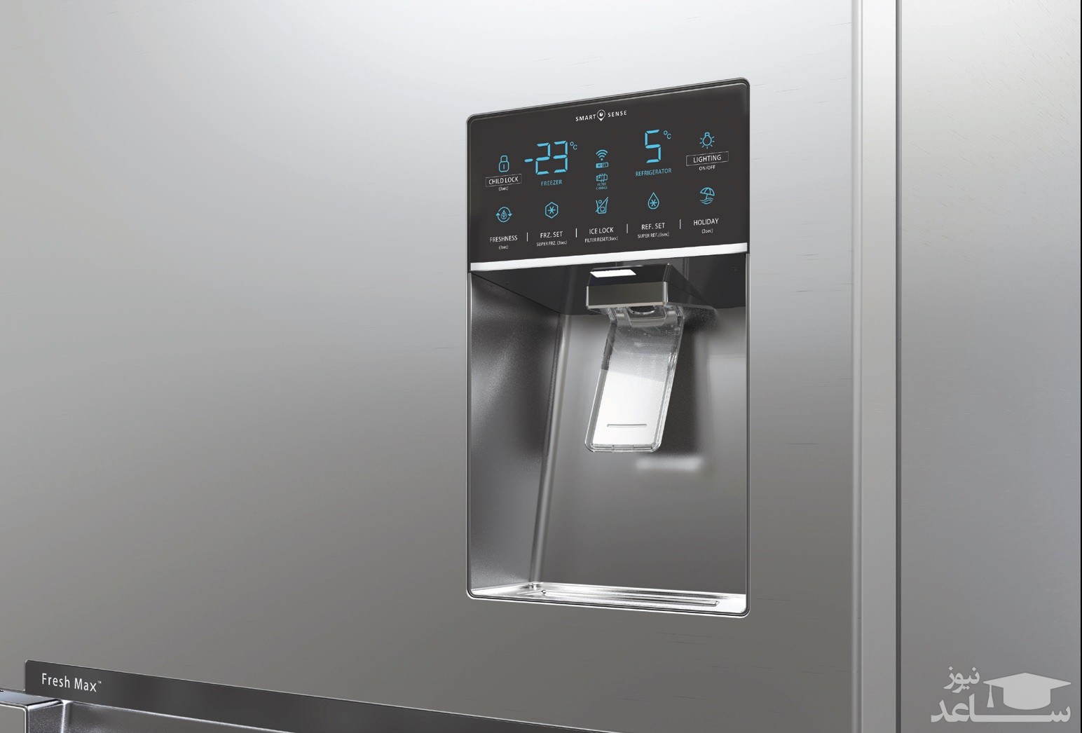 یخچال و فریزر بالا پایین دوو مدل D2BF-0291GW