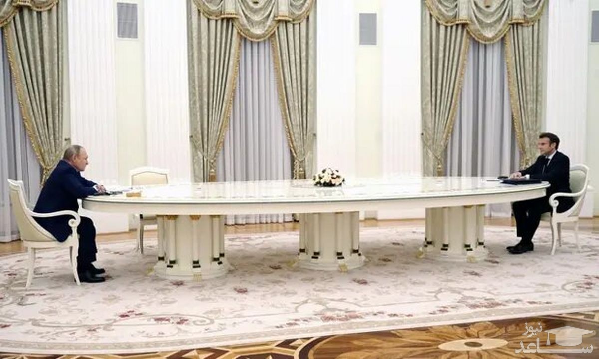 میز معروف پوتین، عامل جنگ خواهد شد؟