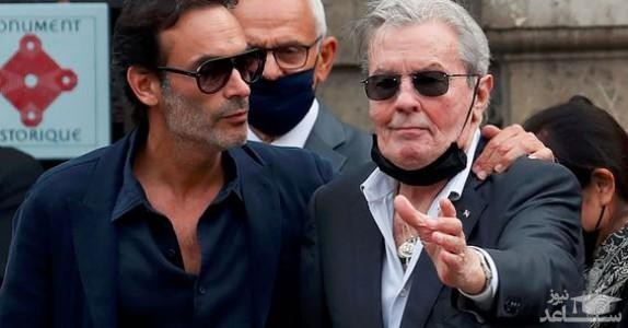 پسر «آلن دلون» و پدرش