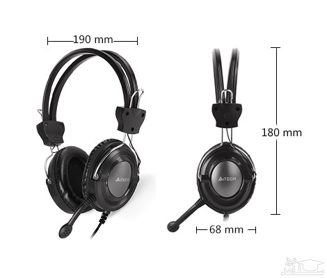 هدست باسیم ای فورتک مدل HS-19 Stereo