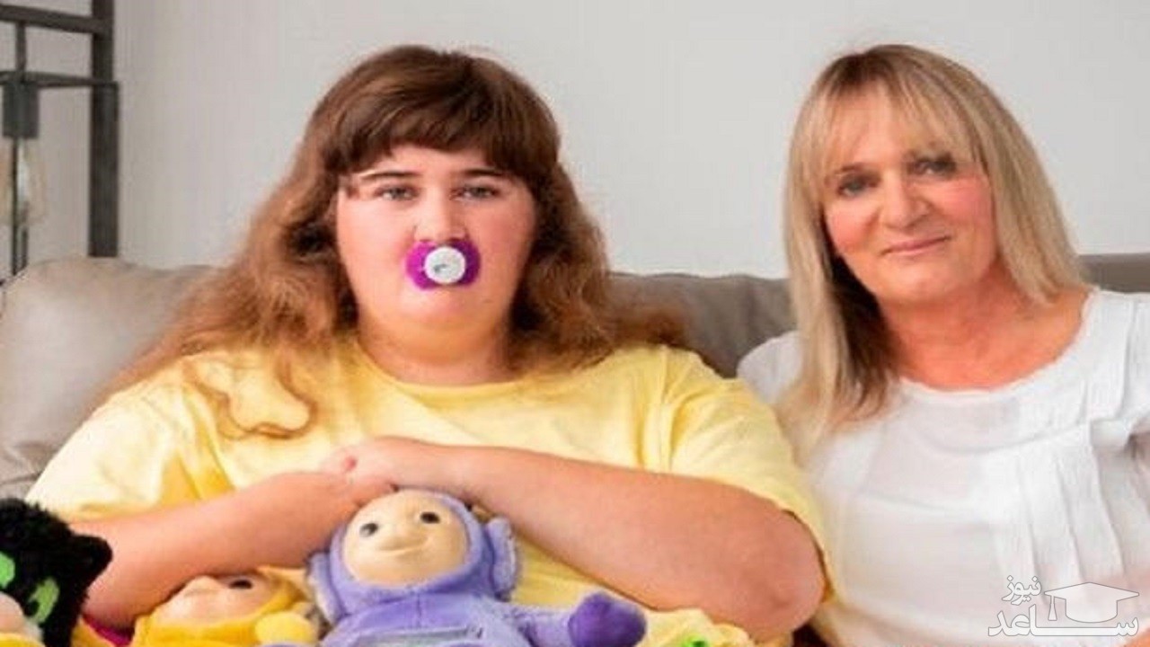 رفتارهای خاص دختر ۱۹ ساله‌ای که ذهن ۱۰ ماهه دارد