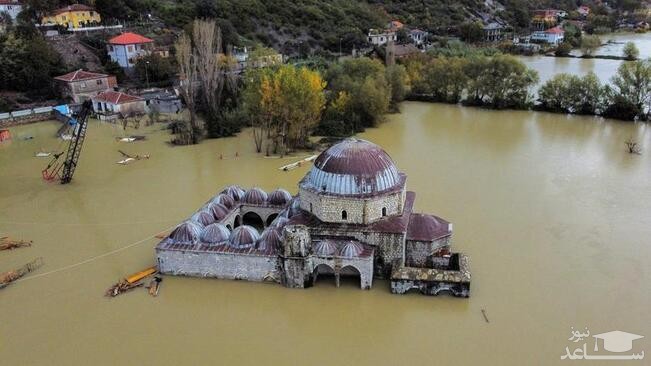 سیل در آلبانی/ رویترز