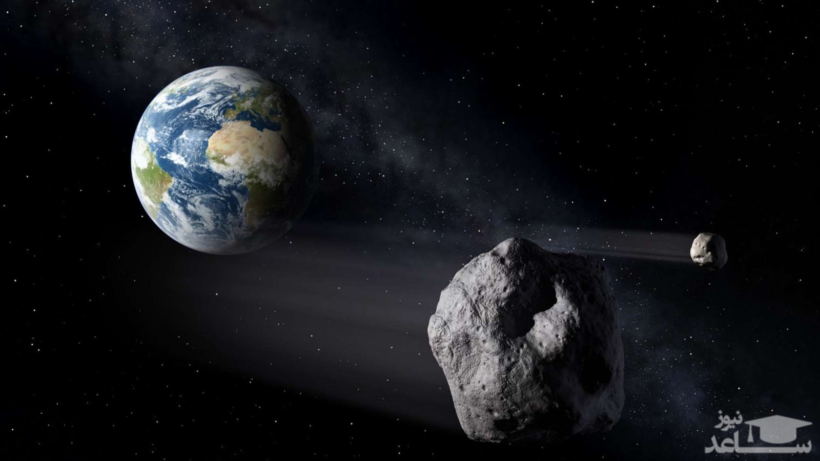 ۳ سیارک امروز از کنار زمین می گذرند