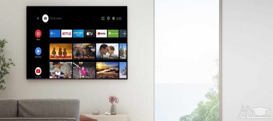 تلویزیون ال ای دی 4K سونی مدل X7500H سایز 49 اینچ