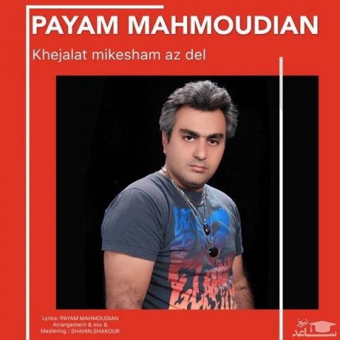 دانلود آهنگ خجالت میکشم از دل از پیام محمودیان
