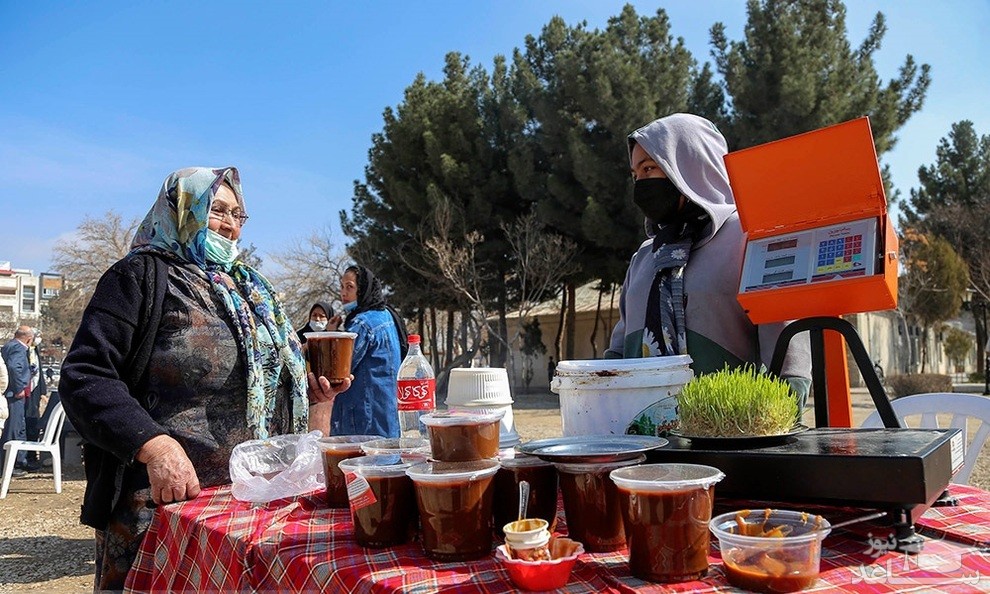 (تصاویر) آغاز هفتمین جشنواره سمنوپزان در بجنورد