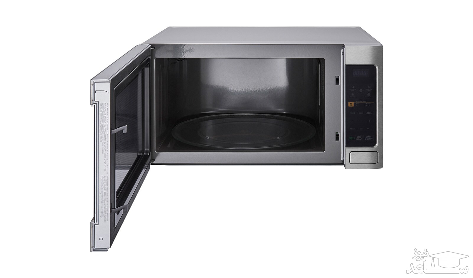 پوستر مایکروویو ال جی مدل MG44